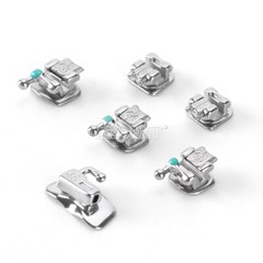 AZDENT Dental Orthodontic Self-Ligating Brackets Braces Roth MBT 022 Hooks 345