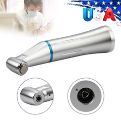 Inner Water Spray Dental Slow Low Speed Contra Angle Handpiece Turbine