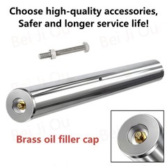 1 Pair of New Mini Excavator Bucket Pins 30mm X 200mm Long With grease nipple.