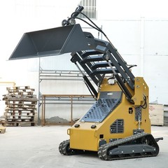 Crawler Mini Skid Steer Loader with EPA Double Cylinder Petrol Engine in Stock