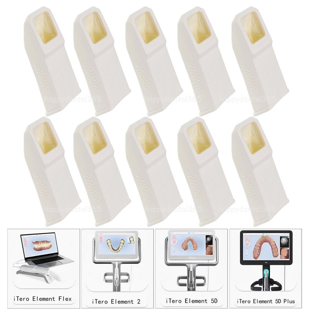 10Pcs Disposable Dental Intraoral Scanner Sleeves Protective Cover for iTero