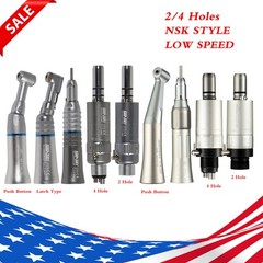 NSK Style Dental Low Slow Speed Handpiece Straight/Contra Angle/ Air Motor 2/4H