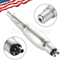 Dental 4:1 Hygiene Prophy Handpiece 360° Swivel Straight Cone Air Motor 4Holes