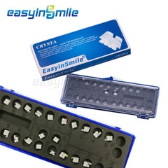 Dental Orthodoncia Ceramic Brackets Self ligating Monocrystalline Sapphire Brace
