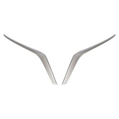 Driver&Passenger Side Front 2* Grille Molding Trims For 2023-2024 Nissan Altima