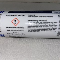 ElastiSeal BP-300 NonSkinning Butyl Sealant Flexible Waterproof Grey 10oz Box 20