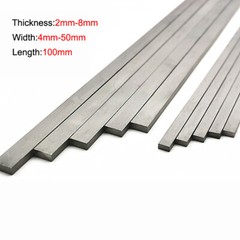 100mm Solid Carbide&Tungsten Steel Bar-Toolmaking Material,Billets 2mm-8mm Thick
