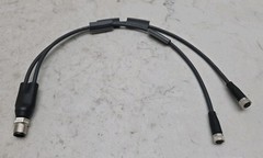 Balluff BCC0E7Z Y Splitter Cable M12 to M8 0.3M BCC M414-M313-M313-U2026-003 New
