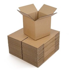 Shipping Boxes 6x6x6 Inches Small Corrugated Cardboard Boxes 25 Pack
