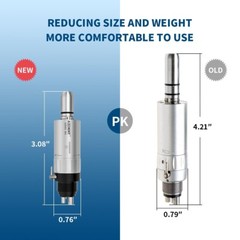 Dental 1:1 Low Speed Handpiece Air Motor EXternal Water Spray 4Hole for E-Type
