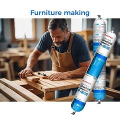 USA 20pcs/pack White Polymeric adhesive for signage Sausage Pack