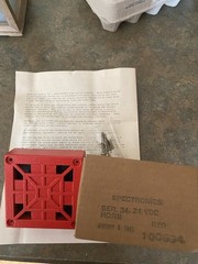 Spectronics By Wheelock Alarm Signal Fire NOS In Box