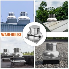 2400CFM Roof Fan Up-blast Restaurant High Speed Direct Drive Centrifugal Upblast