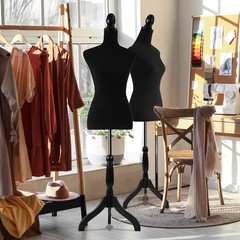 SereneLife Female Dress Form Mannequin Torso Display Mannequin Body, Adjustable