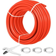 VEVOR 1/2in x300ft feet Pex Tubing Oxygen Barrier O2 EVOH Pex-B Red Radiant Heat