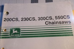 John Deere TM1750 200 230 300 550 CS Chain Saw Technical Service Manual