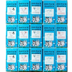 Dental Orthodontic Elastics Latex Braces Rubber Bands Ring 5000 Pcs/Box Zoo Pack