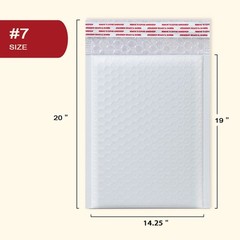 Any Size Poly Bubble Mailers Shipping Padded Bags Mailing Envelope Self Seal