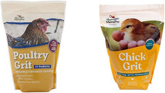 Poultry Grit with Probiotics | Insoluble Crushed Granite | 5 LB & Chick Grit | D