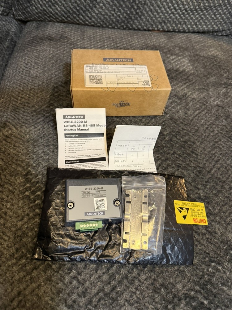 ADVANTECH LoRaWAN RS-485 Modbus I/O Module WISE-2200-MNA