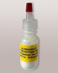 ULTRAVIOLET THIEF DETECTION POWDER invisible except under UV light Security