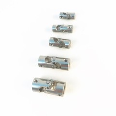 5mm to 6mm Rotatable Universal Joint Shaft Coupling L23 x D11 with Wrench 3Pcs