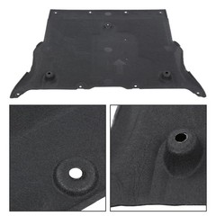 Front Under Engine Cover Splash Guard Tesla Model 3 2017-2023 1104312-00-B Black