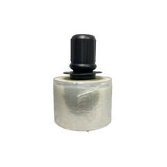 Extended Core Stretch Shrink Wrap + Black Spin Handle Select: Size, Gauge & Rls
