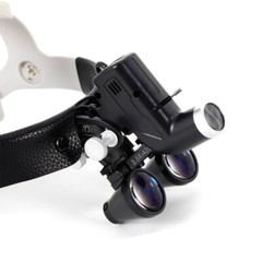 220V Scheinwerfer Medizinische Stirnlampe Chirurgisch 3.5X Binocular Kopflupe DE