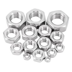 M1 M1.2 M1.4 M1.6 M2 M2.5 M2.6 M3 – M33 A2 Stainless Steel Hexagon Hex Full Nuts