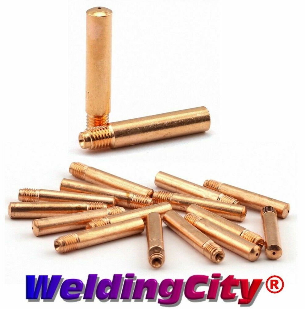 WeldingCity® 10-pk MIG Welding Gun Contact Tip 14-30 for Tweco Lincoln 200-400A