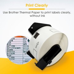 Compatible with Brother Labels DK-2243 DK-2210 DK-2205 DK-1241 DK-1209 DK-1208