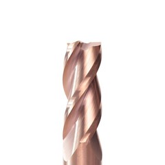 3 Flute 1/4″x3/4″ x 2-1/2″ Solid Carbide End Mill – ALCrN Coated CNC Bit