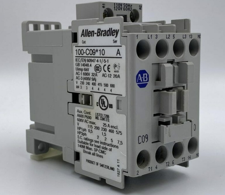 Allen-Bradley 100-C09D10 100C09D10 9A 110V Contactor Orginal/BrandNew 2-4Days