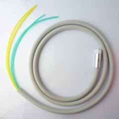 EASYINSMILE Dental 2/4 Hole Silicone Tubing Hose for Air Turbine High Handpiece