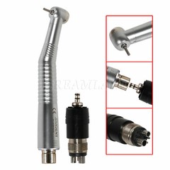 Dental Mini Small Head Handpiece High Speed Air Turbine with Quick Coupler 4Hole