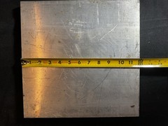1″ X 12″ X 12” ALUMINUM 6061 FLAT BAR Solid T6511 Extruded Mill Bar Stock New