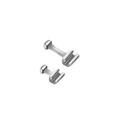 Dental Orthodontic lingual buttons bondable Traction Hooks Crimpable Hooks 10pc