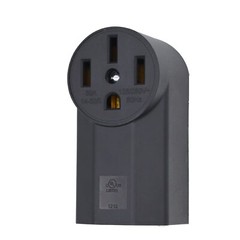 NEMA 14-50R Receptacle 3-Pole 4-Wire Surface Mount Power Receptacle, 250V