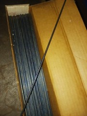 Stellite 6 Tig Welding Rod 1/8″ diameter 14 inches long, five (5) rod bundle.