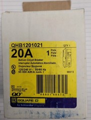 Square D QHB1201021 Shunt Trip Breaker