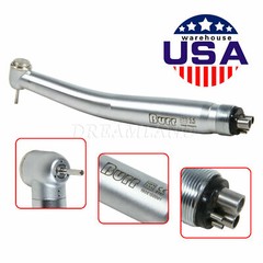 10pcs NSK PANA MAX Style Dental High Speed Handpiece Push Button 4 Hole U3BM