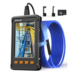 Oiiwak 8mm Industrial Endoscope Camera Borescope Inspection Camera 2800mAh