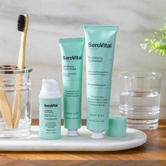 SeroVital Smile Radiant Care Kit – 7 Ounce (Pack of 1), Mint Kiss