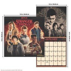 DateWorks 12″x12″ 2026 Stranger Things Wall Calendar