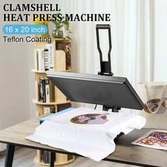 16″ x 20″ Digital Clamshell Heat Press Machine for T-Shirts Transfer Sublimation