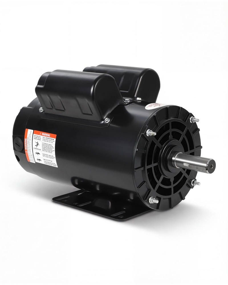 2/3/5 HP SPL Air Compressor Motor 230V 17.6A 56 Frame 3450RPM CW/CCW Rotation