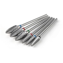 Dental Lab Tungsten Carbide Burs HP 2.35mm Polishing Bur Low Speed AZDENT
