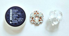 3 Up CREE XP-E2 Royal Blue CopperNova PCB Star LED Optic Thermal Tape Included