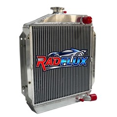 #119621-44500 Radiator For Yanmar 3TNE74 Diesel Engine 3cyl All Aluminum Tractor
